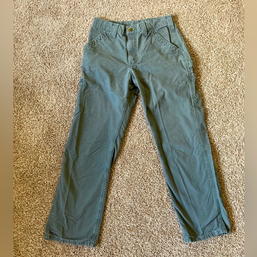 Carhartt women’s utility pants, original dungaree fit, size 31x32